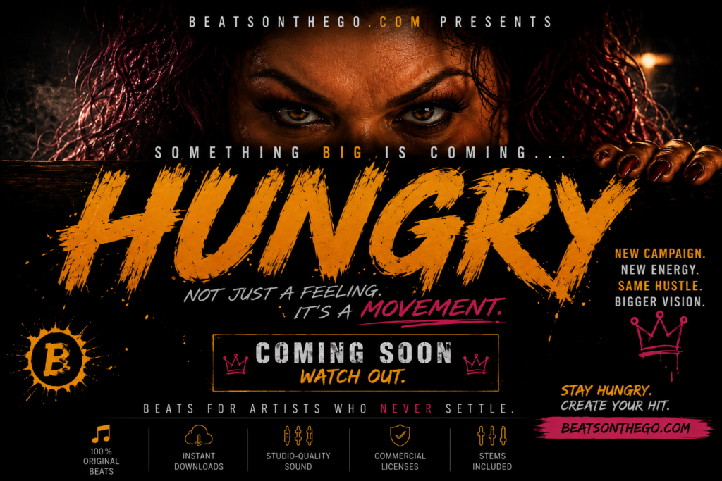 HUNGRY campaign coming soon teaser by BEATSONTHEGO
